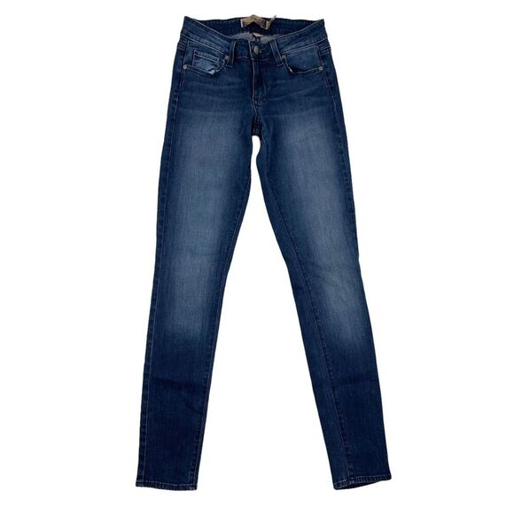 Paige Sz 24 Verdugo Jegging Skinny Jeans Stretch Medium/Dark Wash - Picture 1 of 9